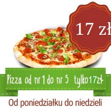 Pizza 17 zł
